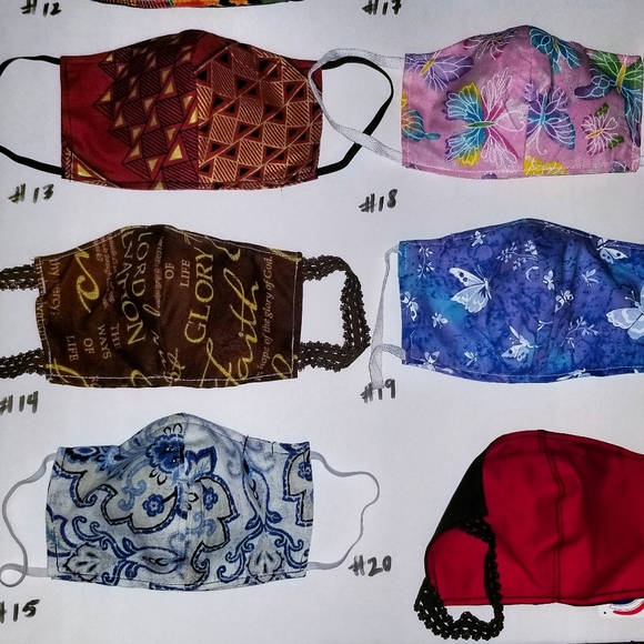 Filter lined masks - Picture 2 of 4